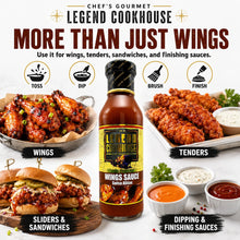Legend Cookhouse Wings Sauce catering crowd favorite for events game days and bulk service