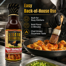 Legend Cookhouse Pepper Shrimp Sauce authentic Guyanese-American fusion flavor image for professional kitchens