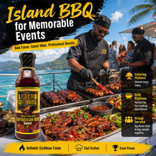 Legend Cookhouse Caribbean BBQ Sauce for home caterers, pop-ups, and small food businesses.
