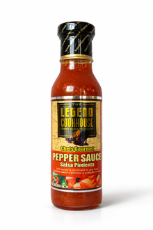 Legend Cookhouse Caribbean Hot Pepper Sauce, 8 fl oz Bottles, 12-Pack Case