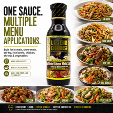 Legend Cookhouse Lo Mein / Chow Mein Sauce 12 bottle B2B bulk case-pack image