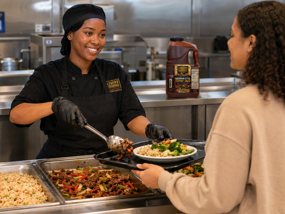 Caribbean Teriyaki Beef & Vegetable Stir-Fry for City Foodservice Menus