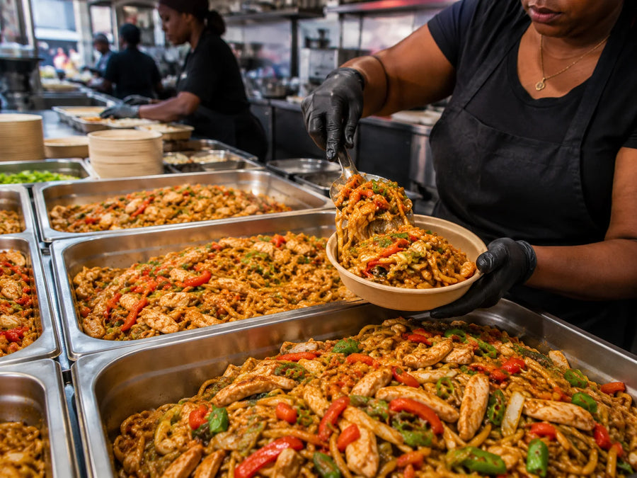 Foodservice Georgetown-Style Chow Mein Using Legend Chow Mein & Lo Mein Sauce
