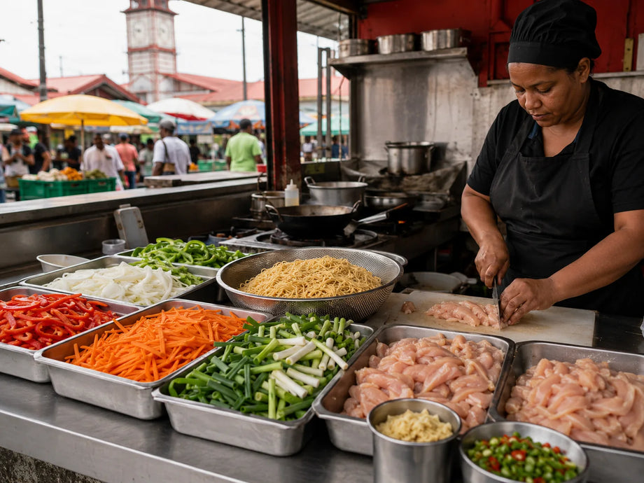 Foodservice Georgetown-Style Chow Mein Using Legend Chow Mein & Lo Mein Sauce