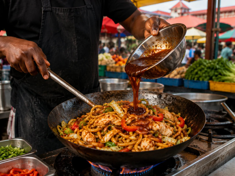 Foodservice Georgetown-Style Chow Mein Using Legend Chow Mein & Lo Mein Sauce