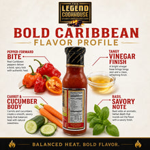 Legend Cookhouse Caribbean Hot Pepper Sauce flavor profile and B2B information image