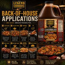 Legend Cookhouse Caribbean Pepper Shrimp Sauce 1 Gallon / 128 fl oz / 3.78 L back-of-house applications for restaurants, caterers, food trucks and foodservice buyers