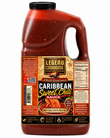 Legend Cookhouse Caribbean Sweet Chili Sauce 1 gallon jug product photo with UPC 723888998381