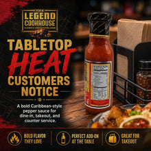 Legend Cookhouse Caribbean Hot Pepper Sauce tabletop condiment service image