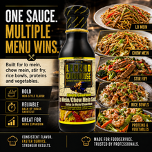 Legend Cookhouse Lo Mein / Chow Mein Sauce wok and stir fry restaurant application image